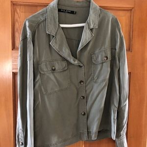 Women's button down top size M